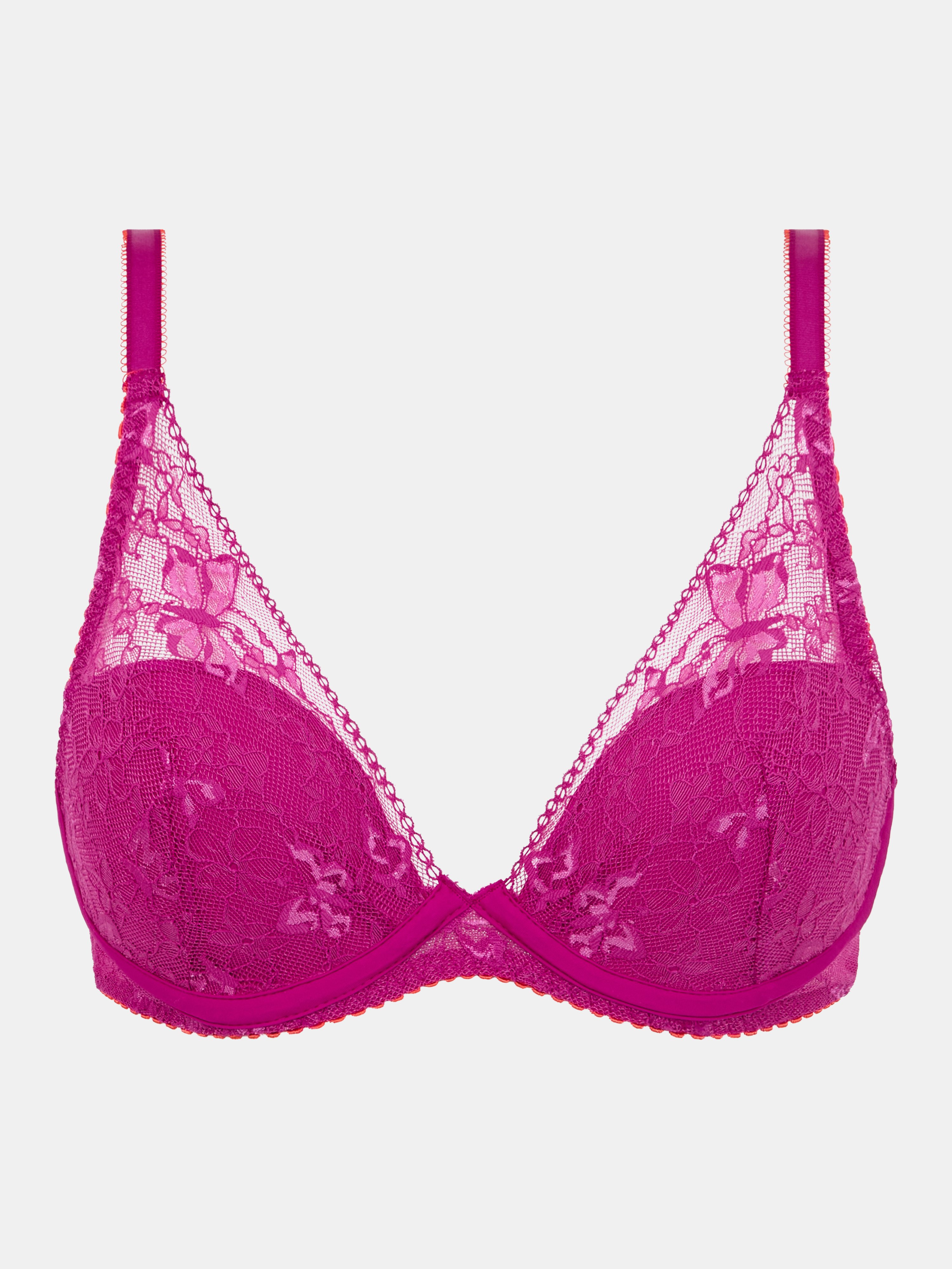 Plunge cup bra CHANTELLE PULP Pink