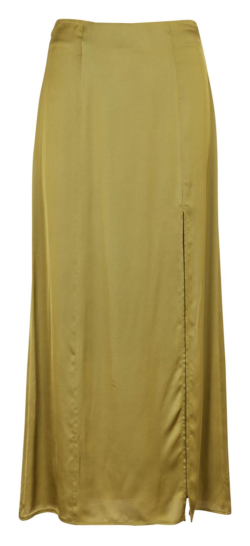 Jupe longue en satin  MAX&amp;Co. Vert