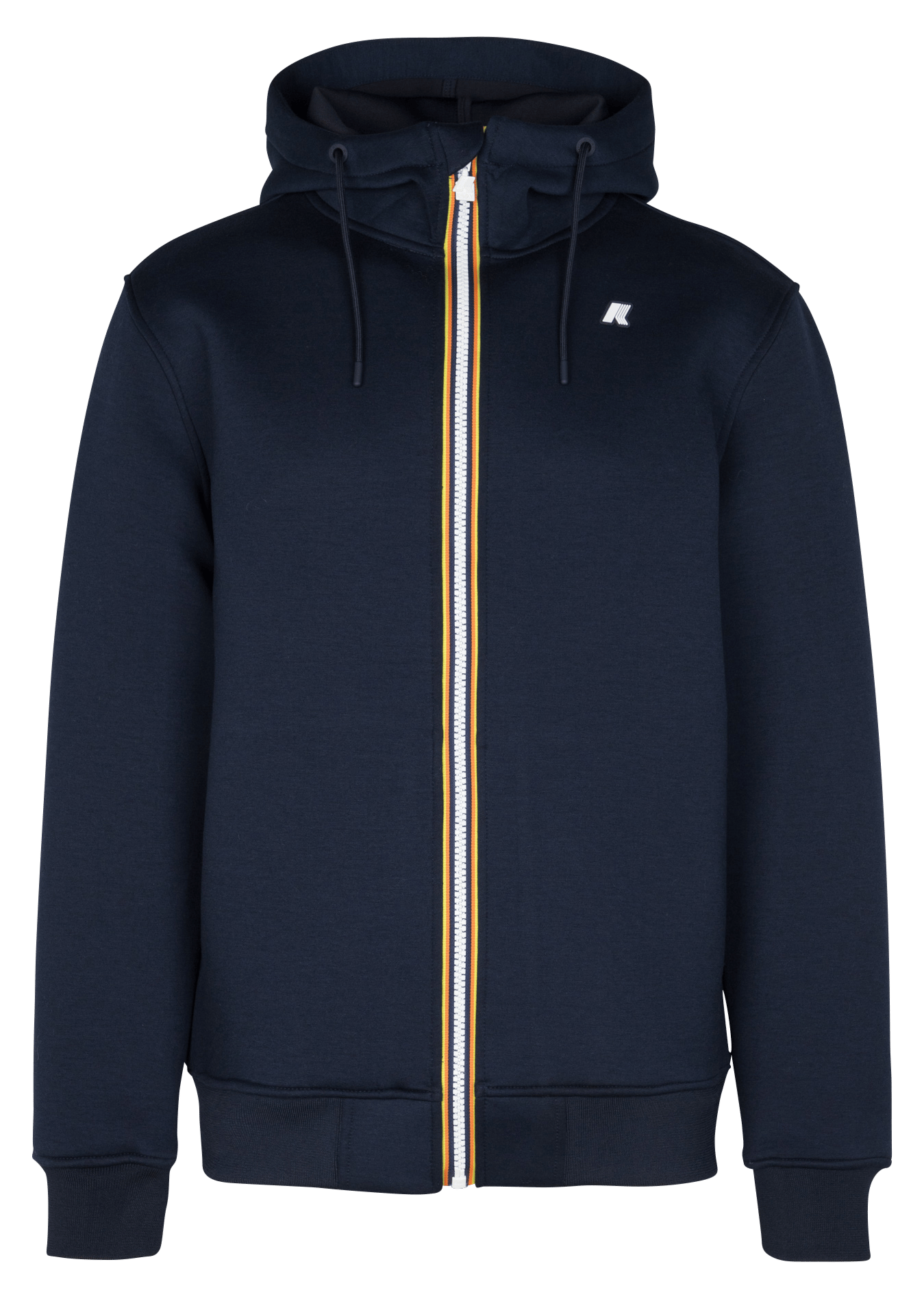 Sweat ample zippé à capuche | Bleu K-WAY Homme