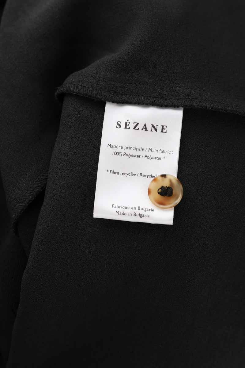 Black dress SEZANE - Seconde main Black