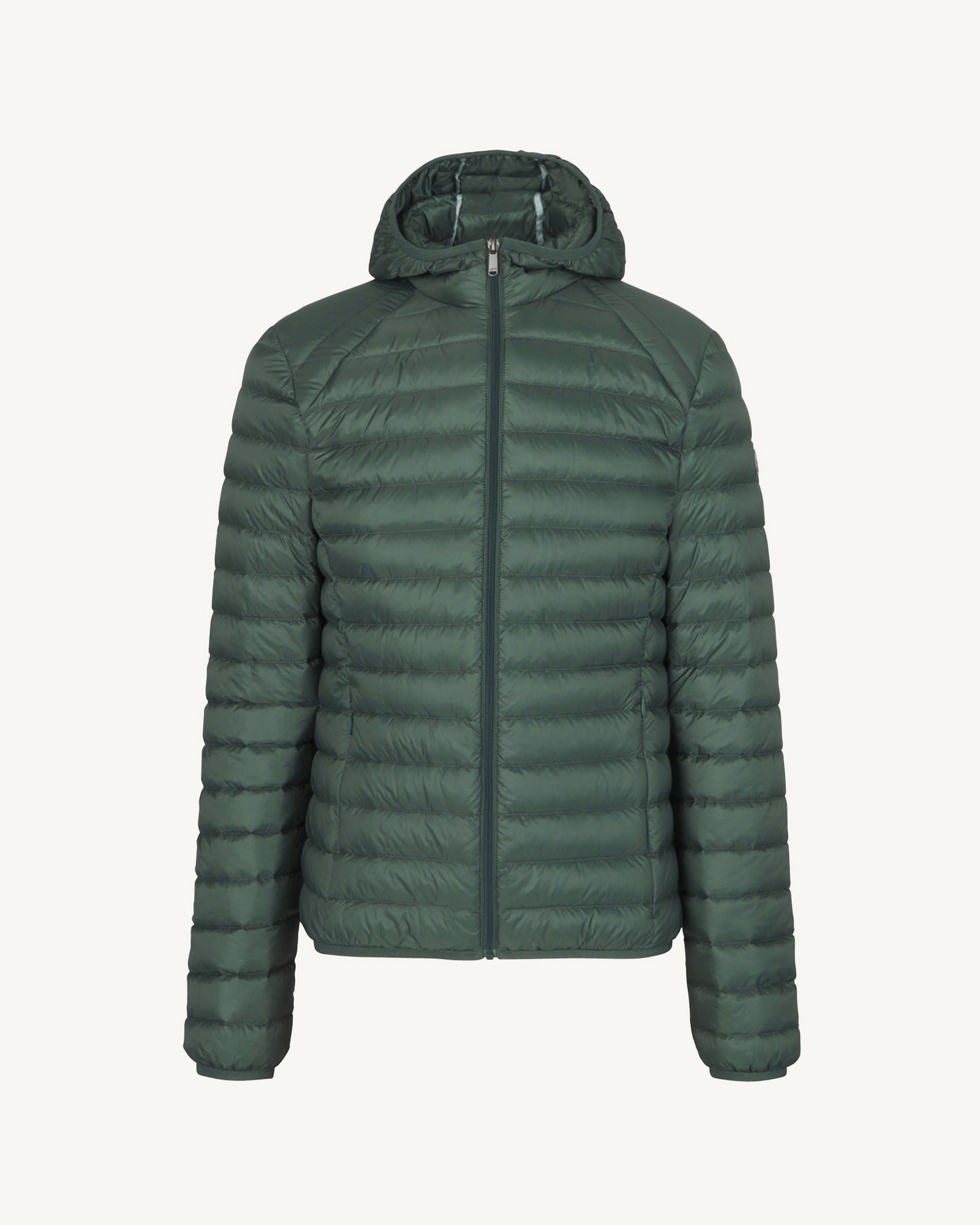 Lightweight hooded puffer jacket nico JOTT Green