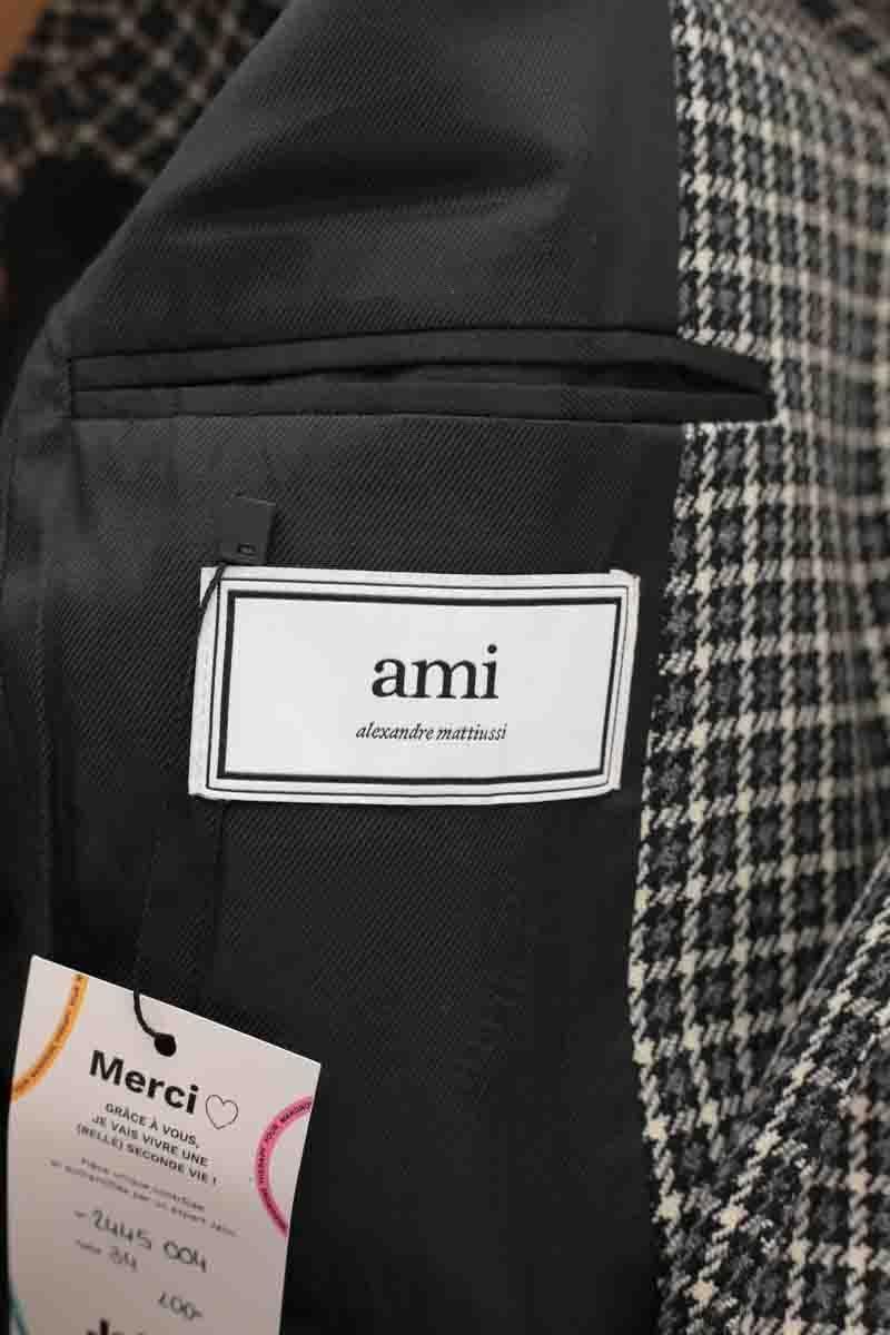 Wool blazer AMI PARIS - Seconde Main Black