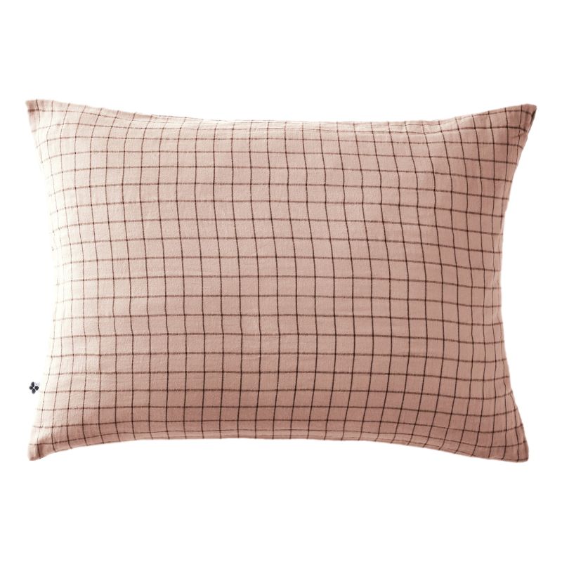 Cotton percale pillow case  Guimauve