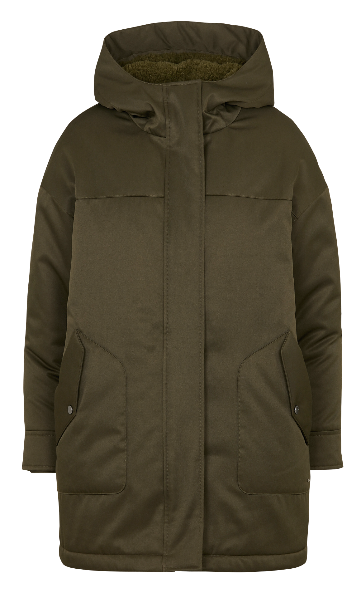 Oversized parka IKKS Khaki