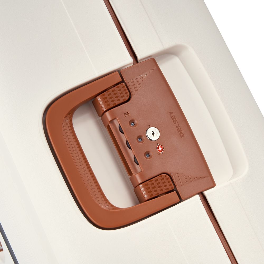 Rigid cabin suitcase DELSEY PARIS Beige
