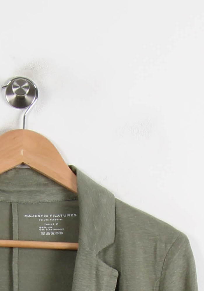 JACKET MAJESTIC FILATURES - SECONDE MAIN Green