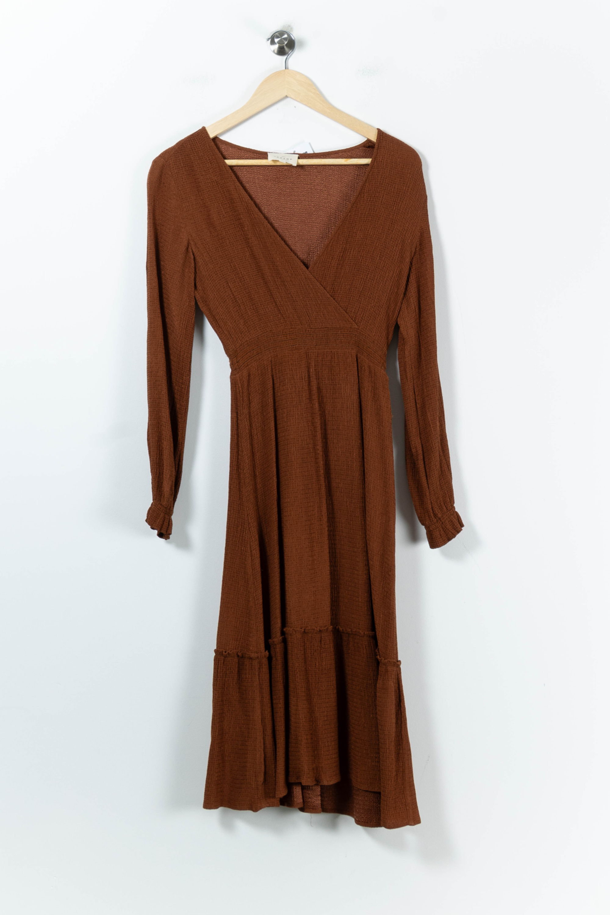 Long dress SEZANE - Seconde main Brown