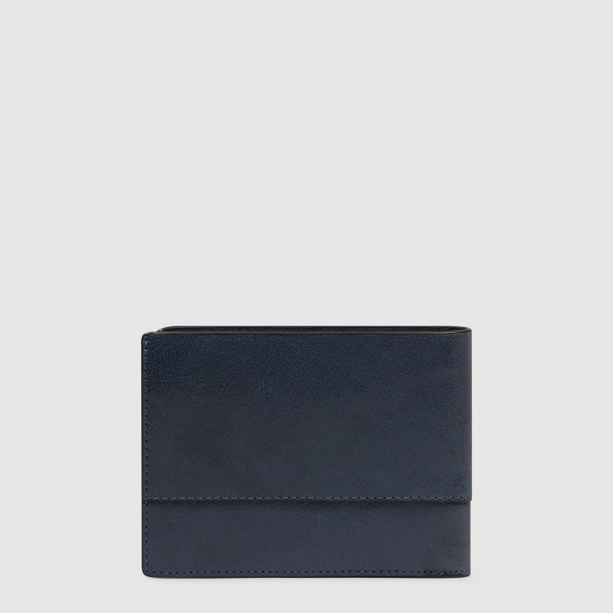 Babylon leather wallet PIQUADRO Grey