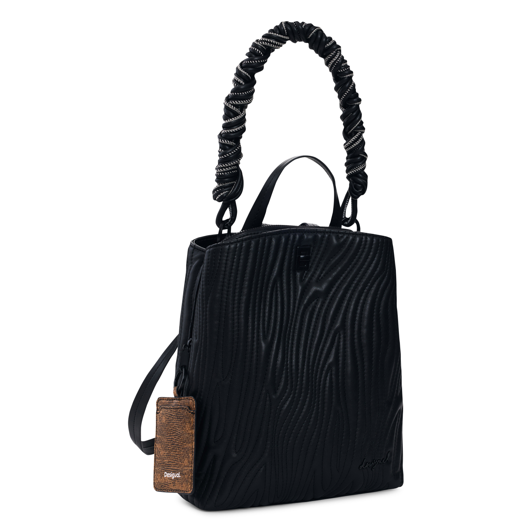 Padded Pak'r® printed backpack DESIGUAL Black