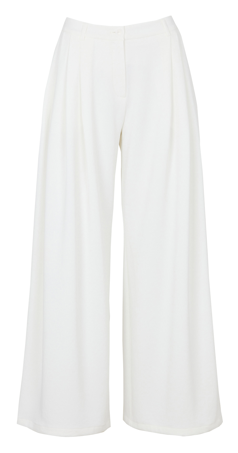 Weit geschnittene Hose COTELAC Weiss