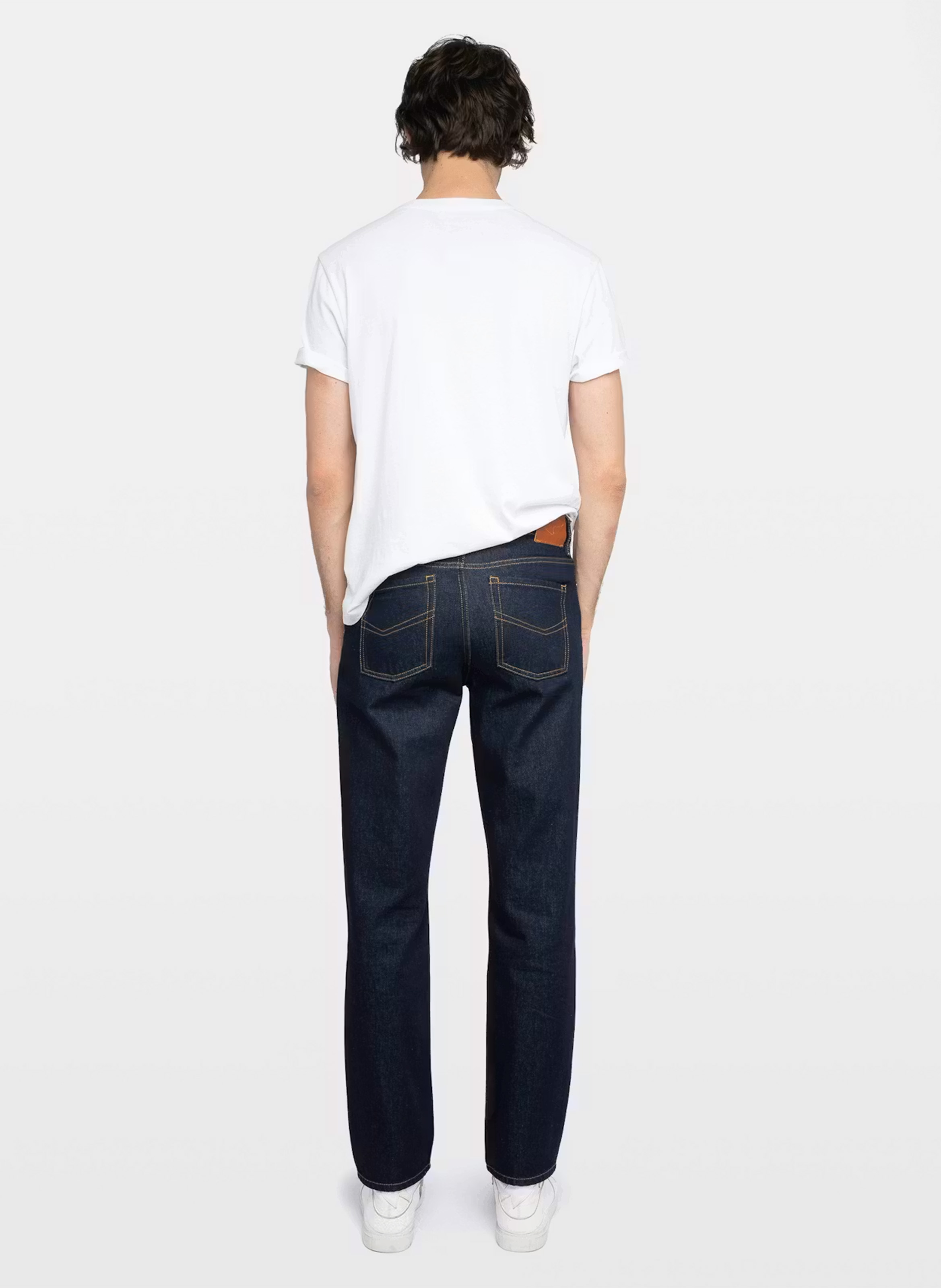 Ongebleekte straight jeans ZADIG&VOLTAIRE Blauw