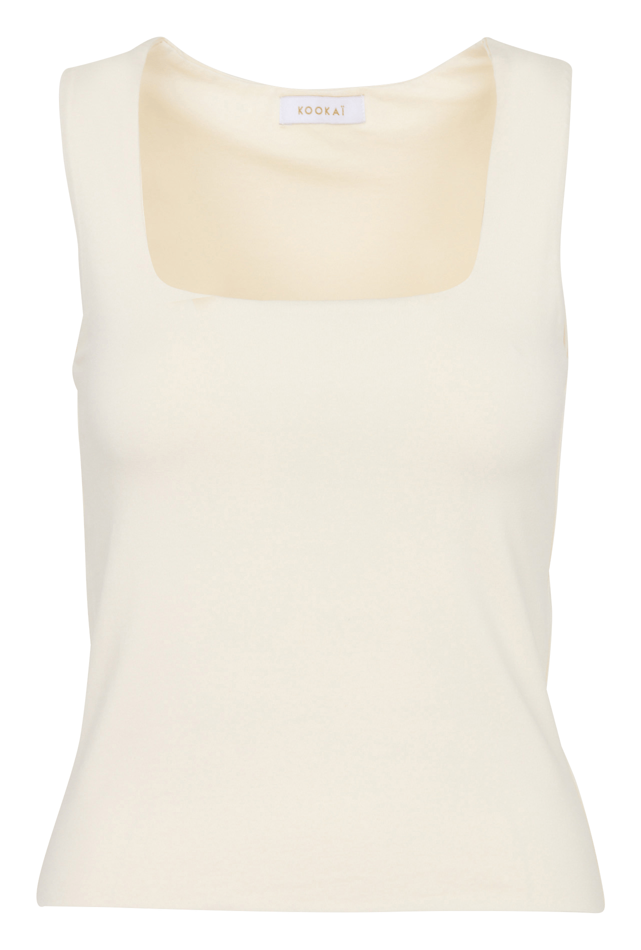 Gerade geschnittenes Tanktop aus Baumwoll-Mix KOOKAI