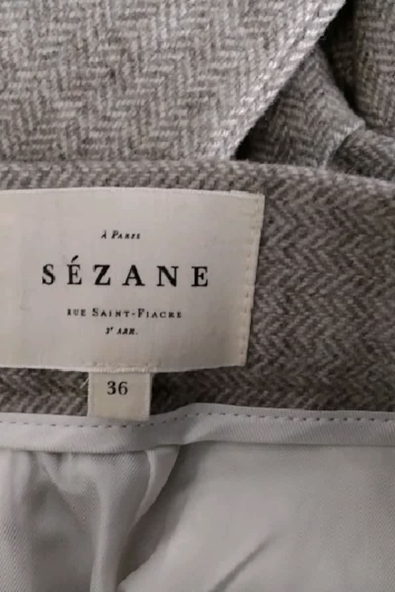 PANTS SEZANE - Seconde main Grey