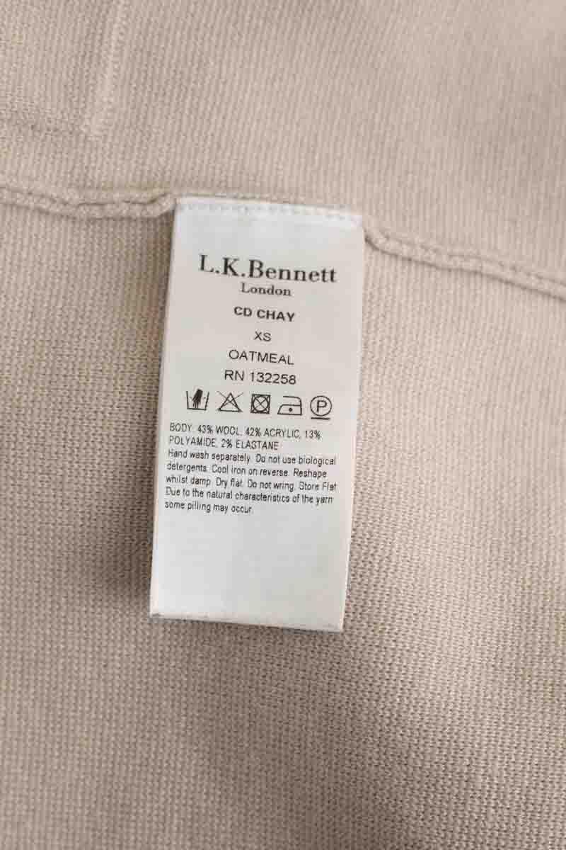 Cardigan LK BENNETT - Seconde Main Beige