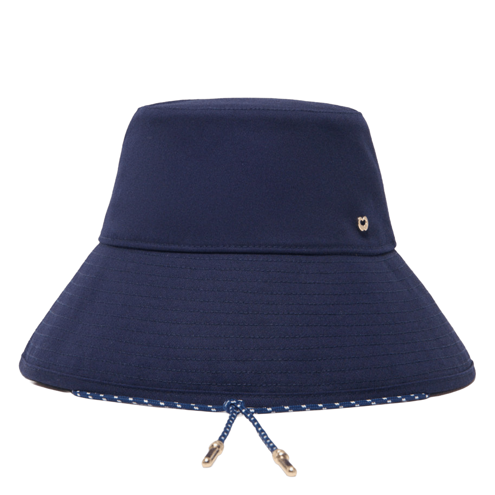 Katoenen zonnehoed MAJE Blauw