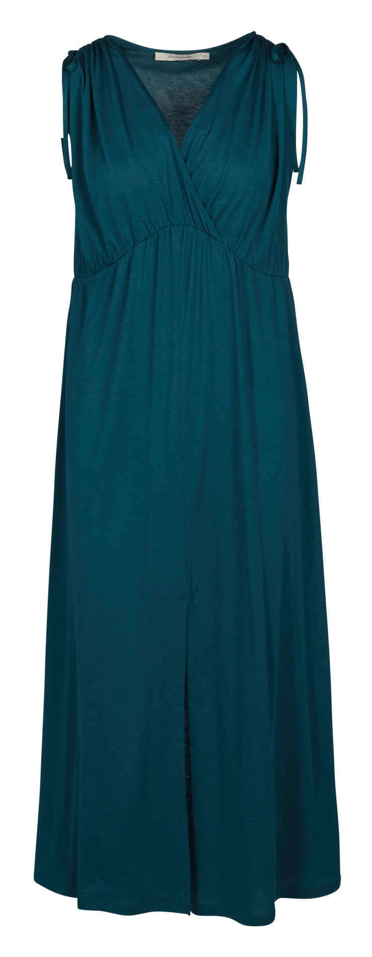 Robe longue col v LA FEE MARABOUTEE Vert