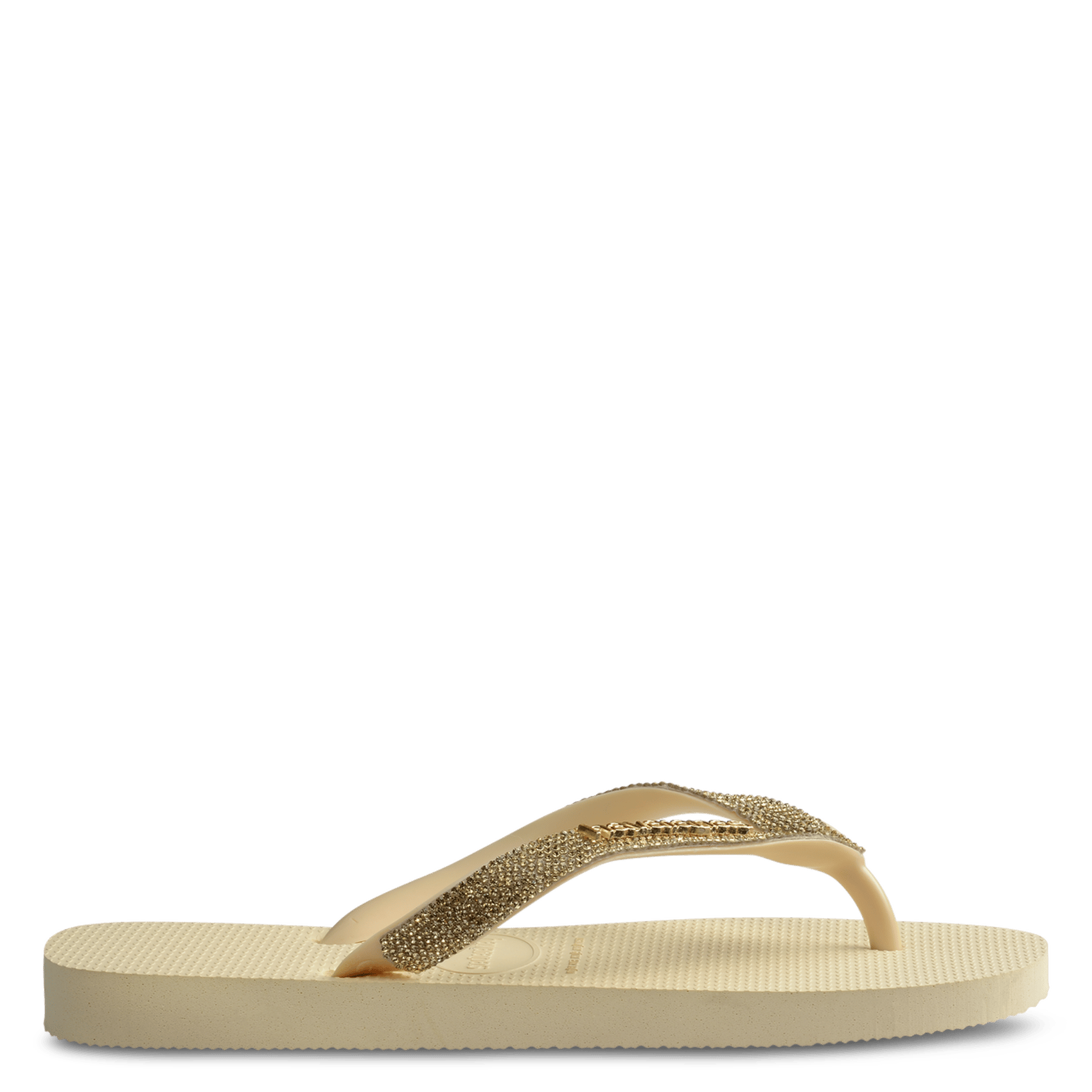 Tongs à paillettes HAVAIANAS Jaune