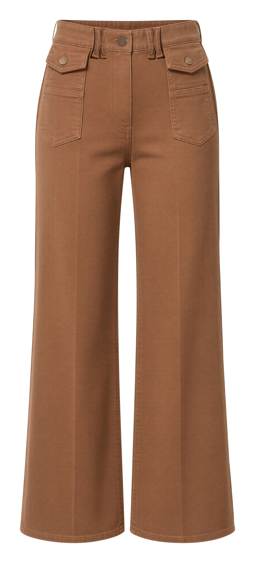 Flared Jeans aus Baumwoll-Mix GERARD DAREL Braun