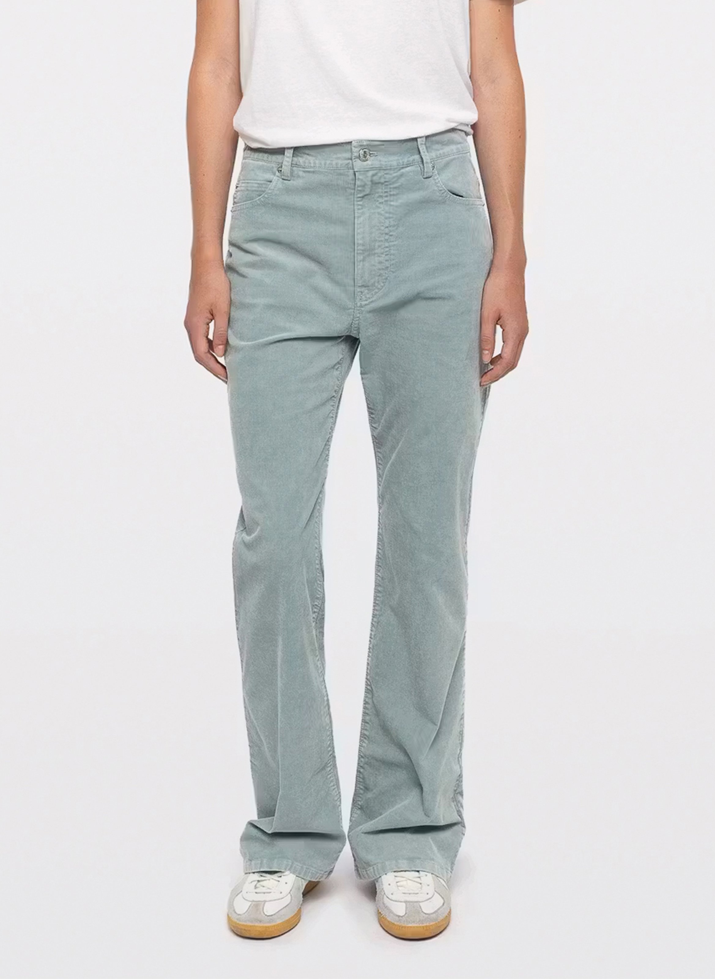 Plain high-waisted straight-cut pants ZADIG&VOLTAIRE Blue