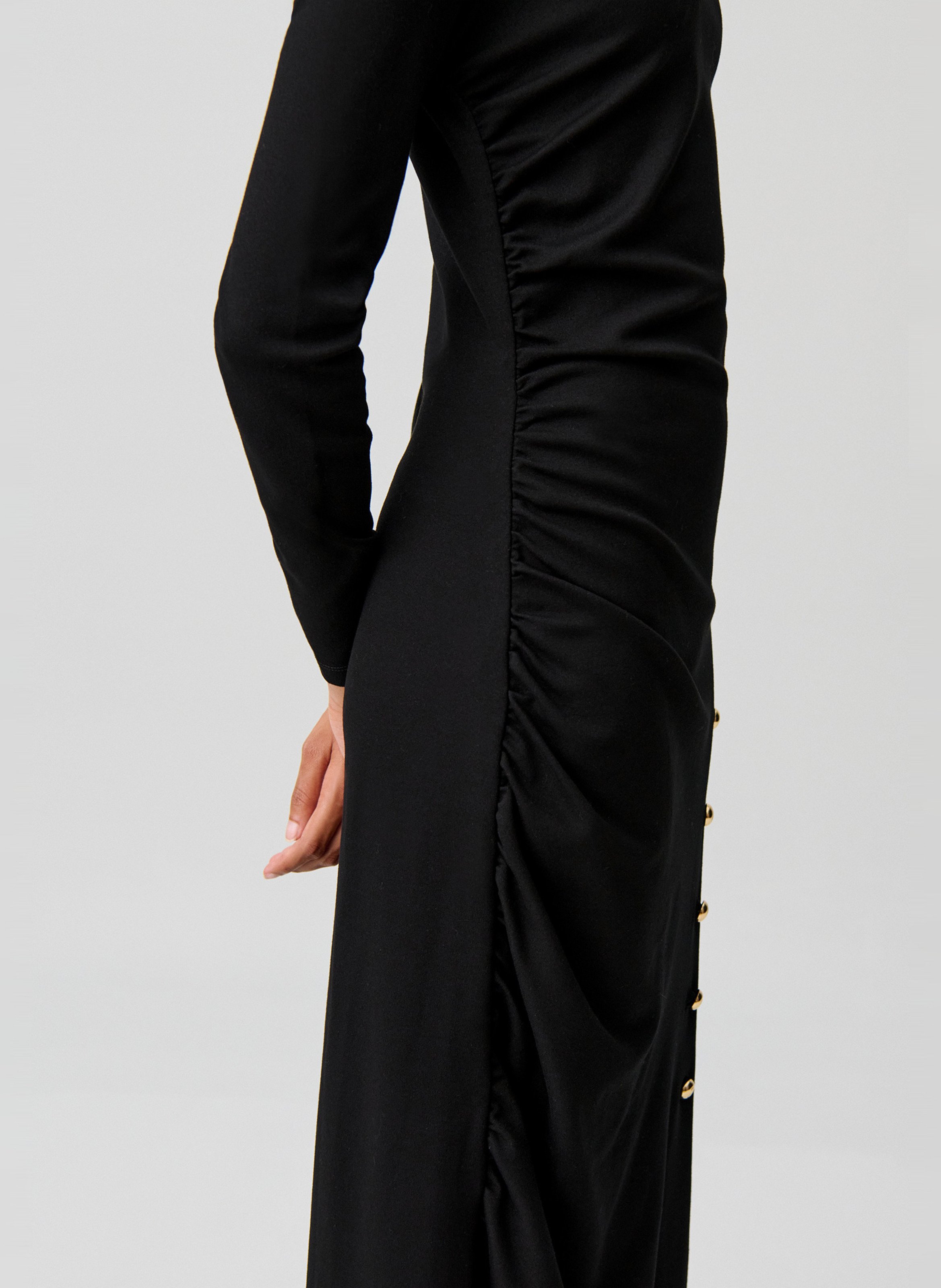 Robe longue col bateau CLAUDIE PIERLOT Noir