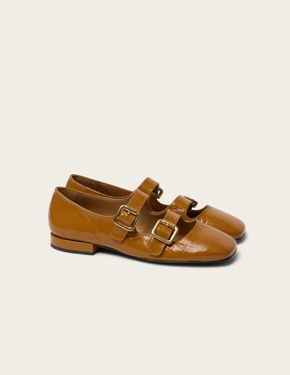 Ballet pumps ODAJE Brown