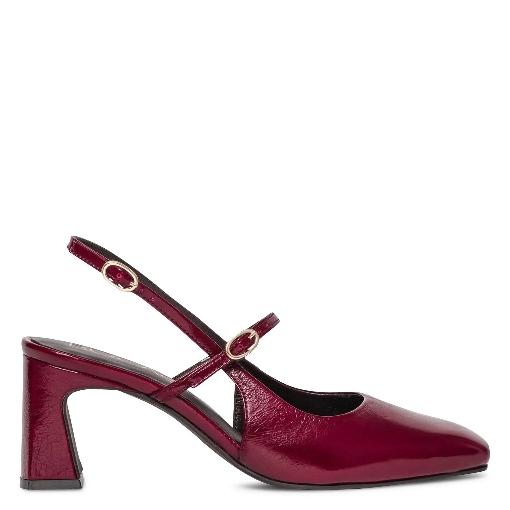 Escarpins en cuir vernis BOCAGE Rouge