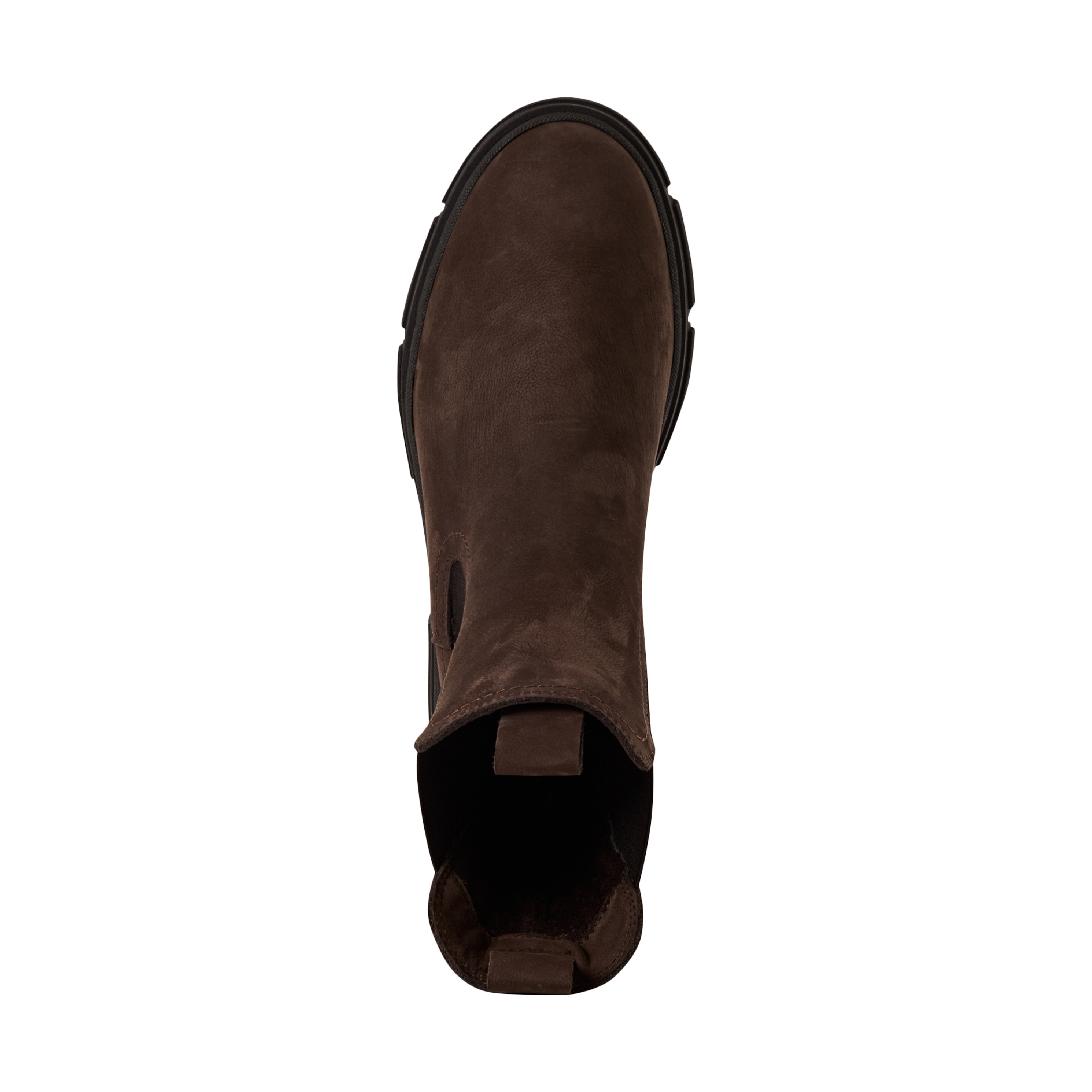 Leather Chelsea boots TAMARIS Brown