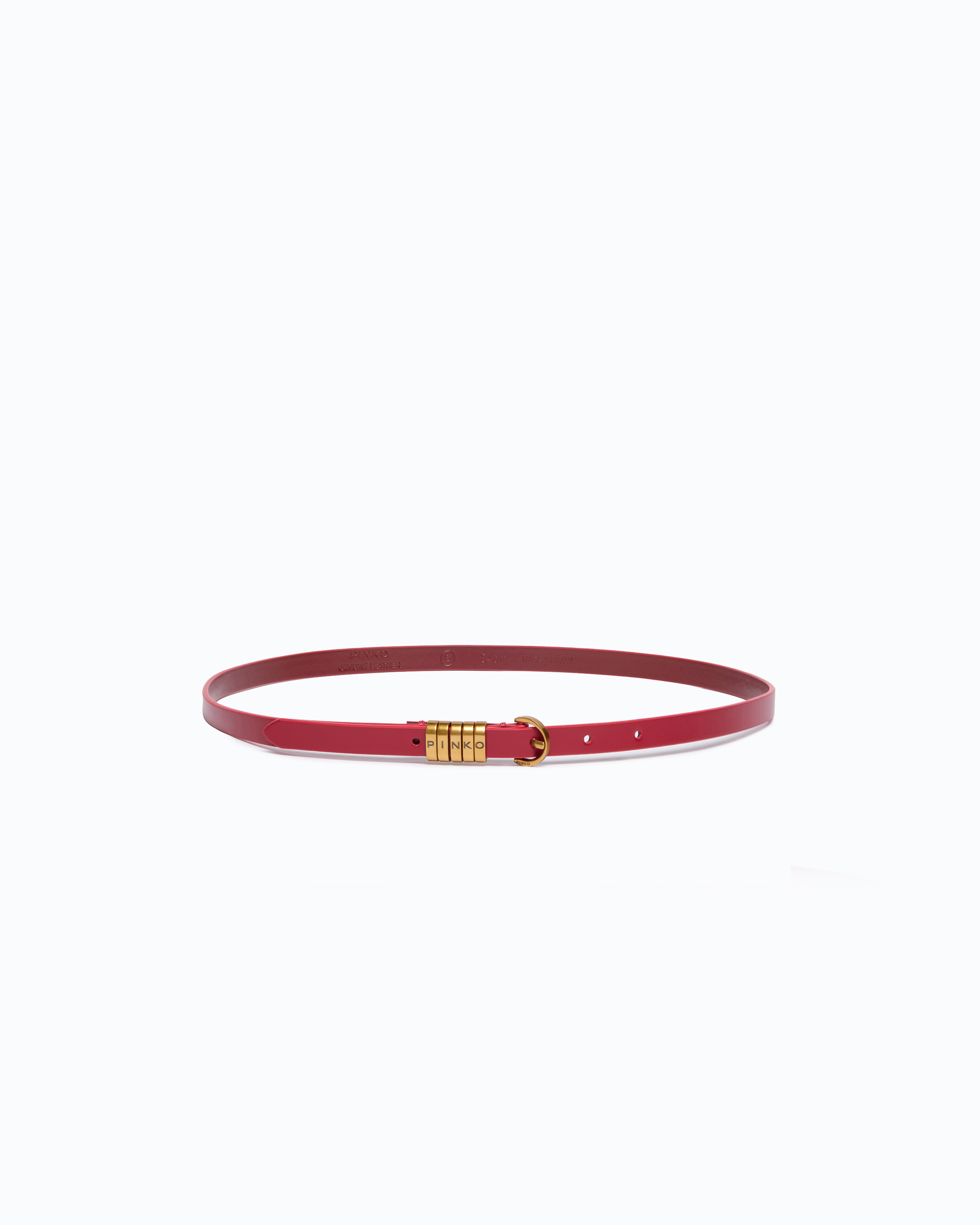 Belt with Pinko logo 1.2 cm PINKO Multicolored