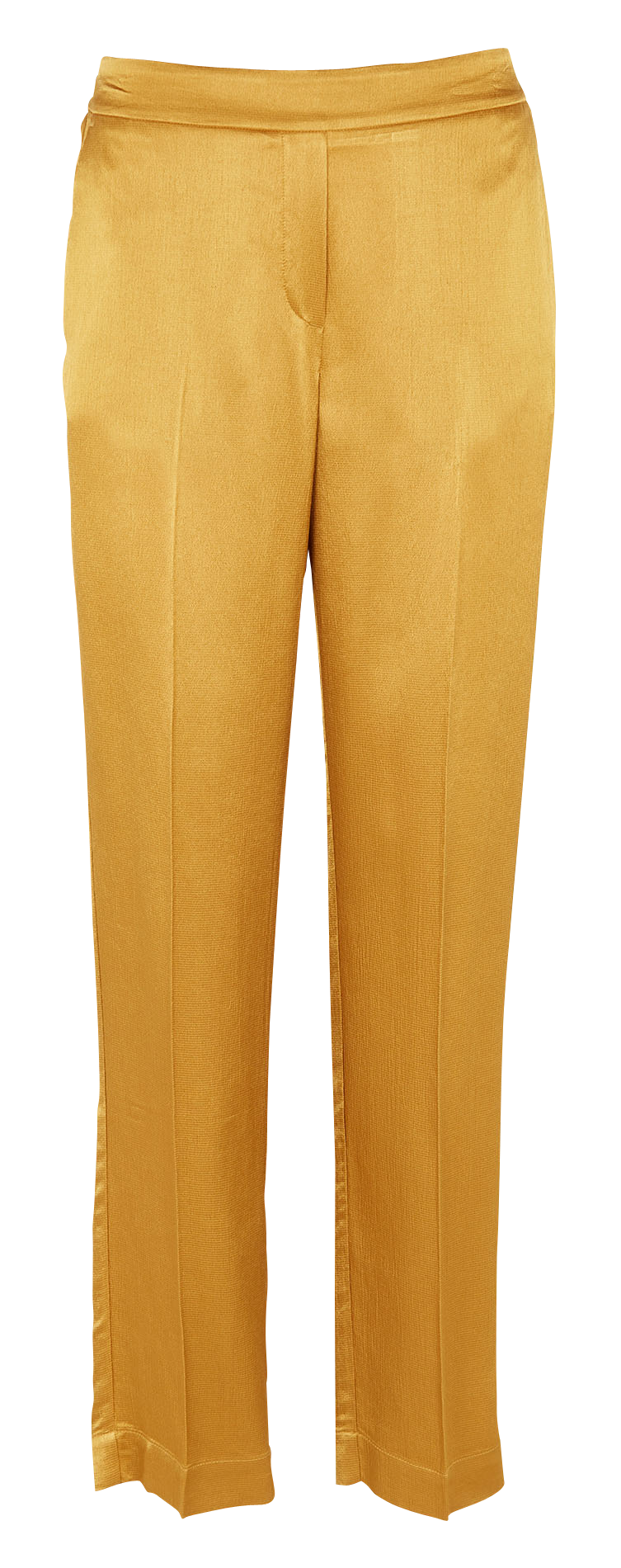 Pantalon droit fluide satiné MOMONI Gris