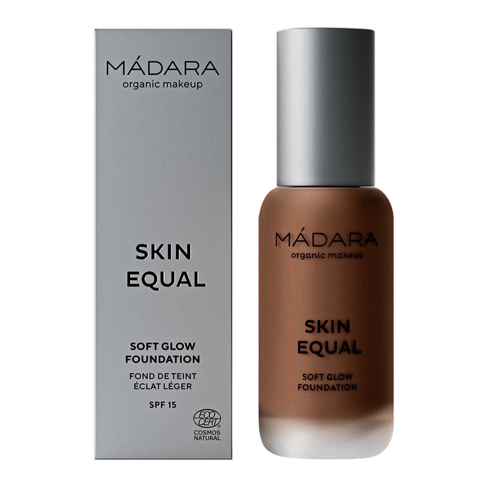 SKIN EQUAL Glow Foundation SPF15 MÁDARA #100 mocha