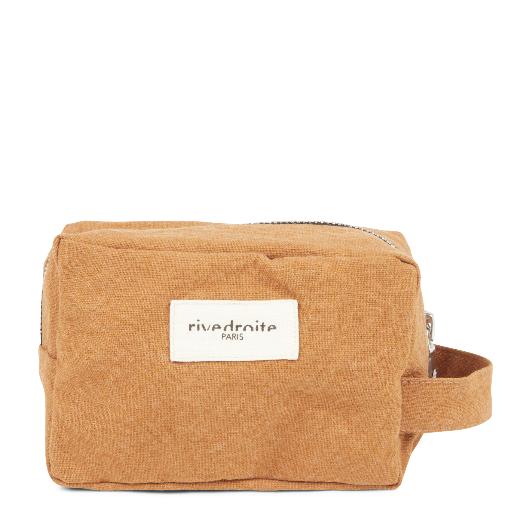 Printed recycled cotton makeup bag RIVEDROITE PARIS