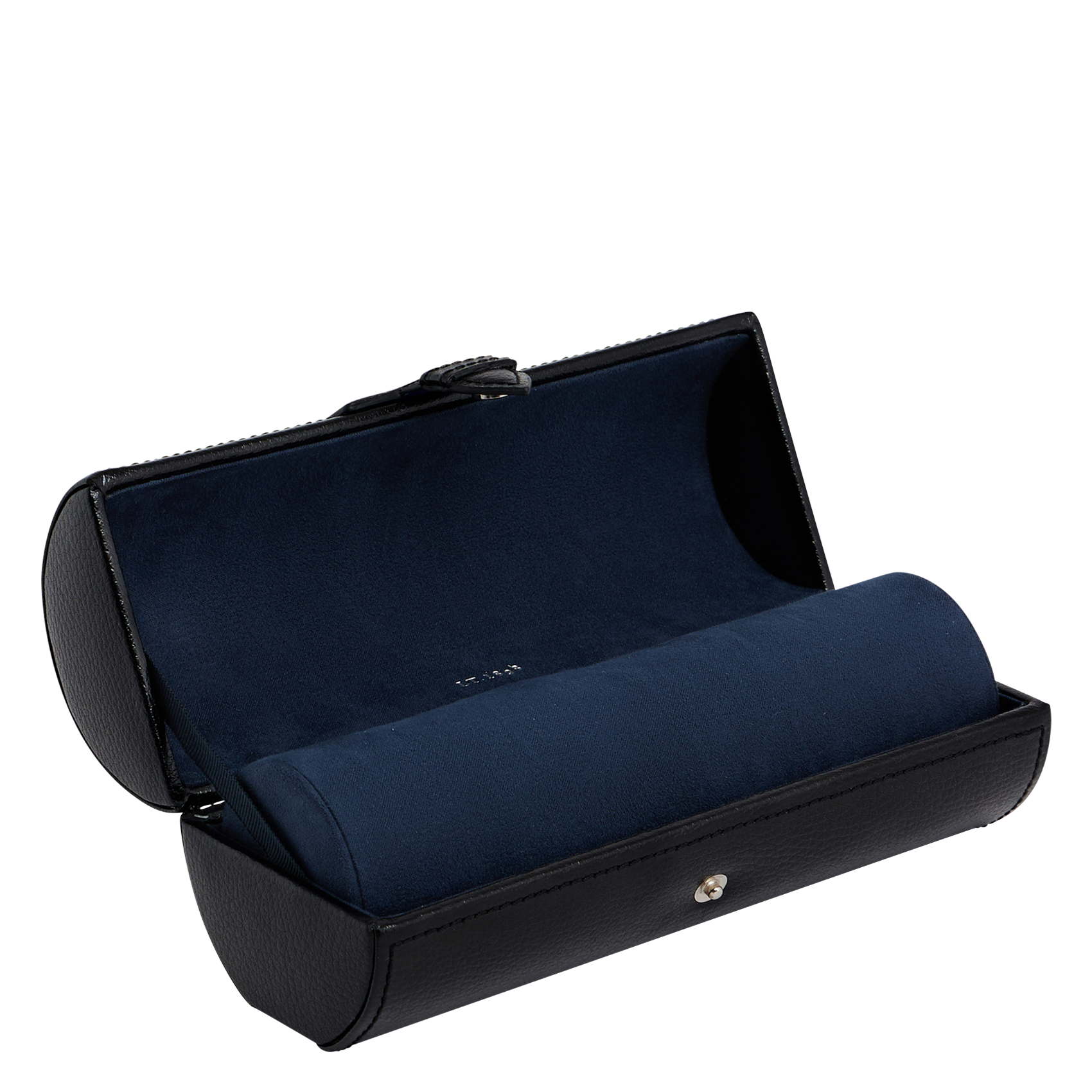 Leren horloge-etui LE TANNEUR Zwart