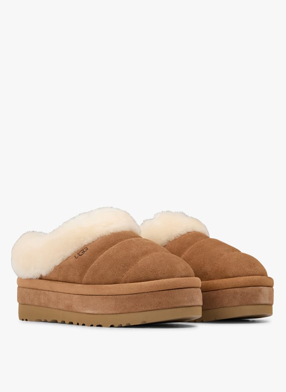 Chaussons en cuir Marron