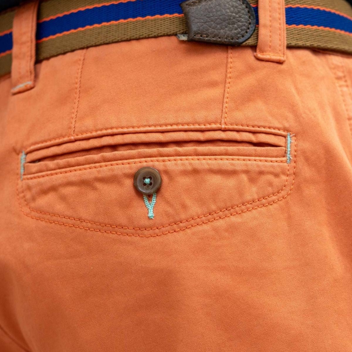 Organic cotton shorts BILLYBELT Orange