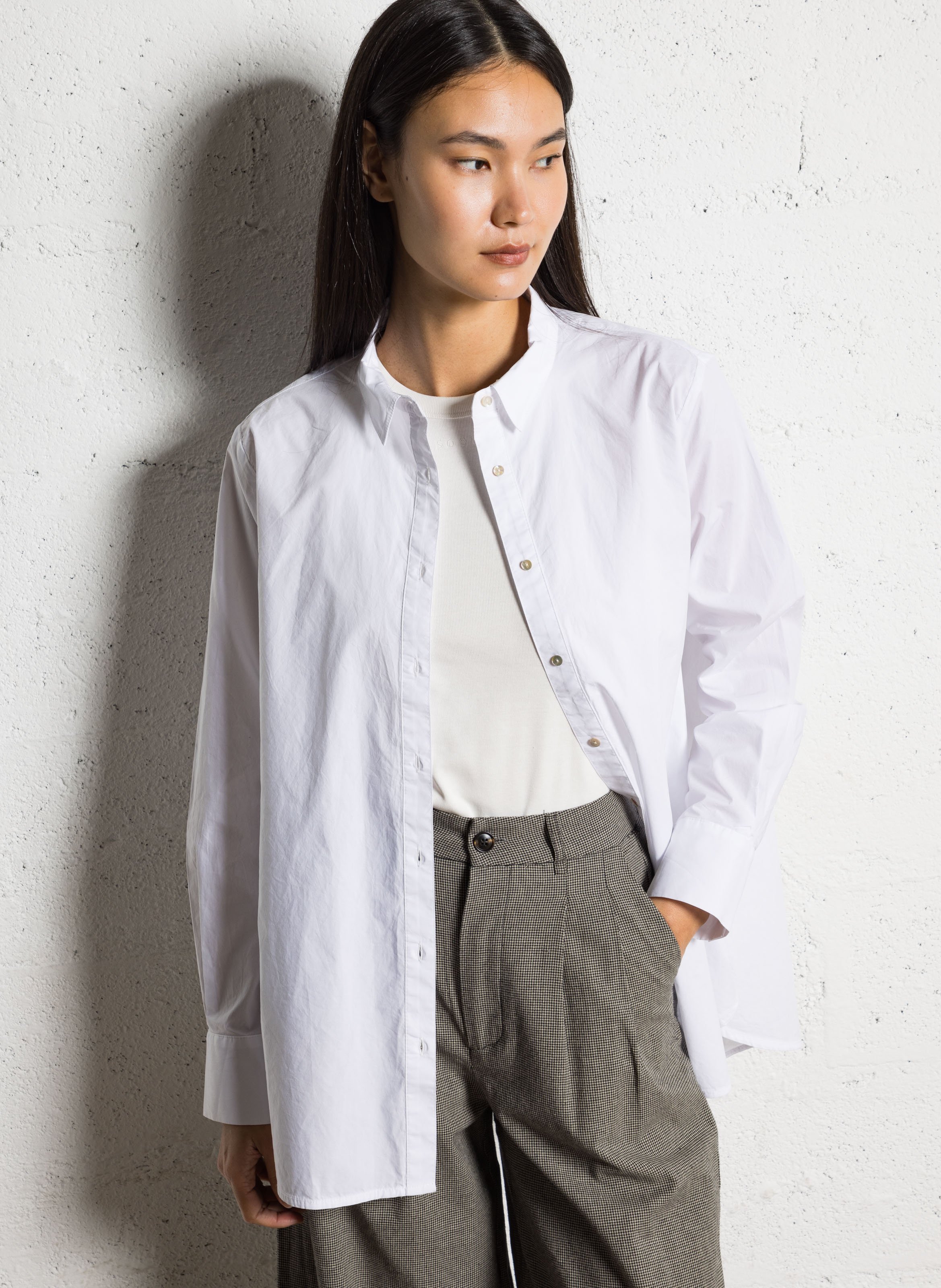 BLOUSE BELLA JONES White