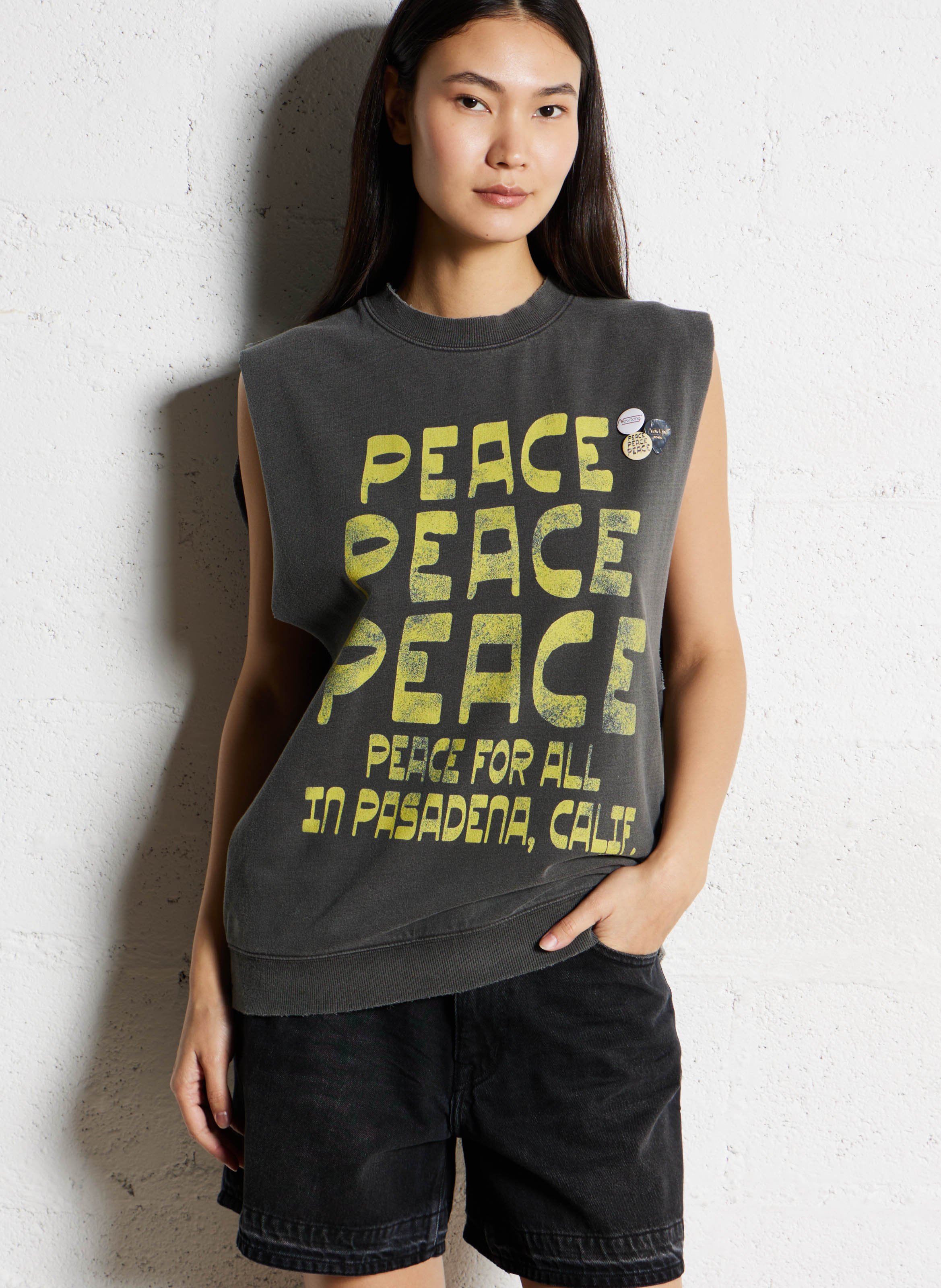 Basic cotton-mix T-shirt NEWTONE Grey