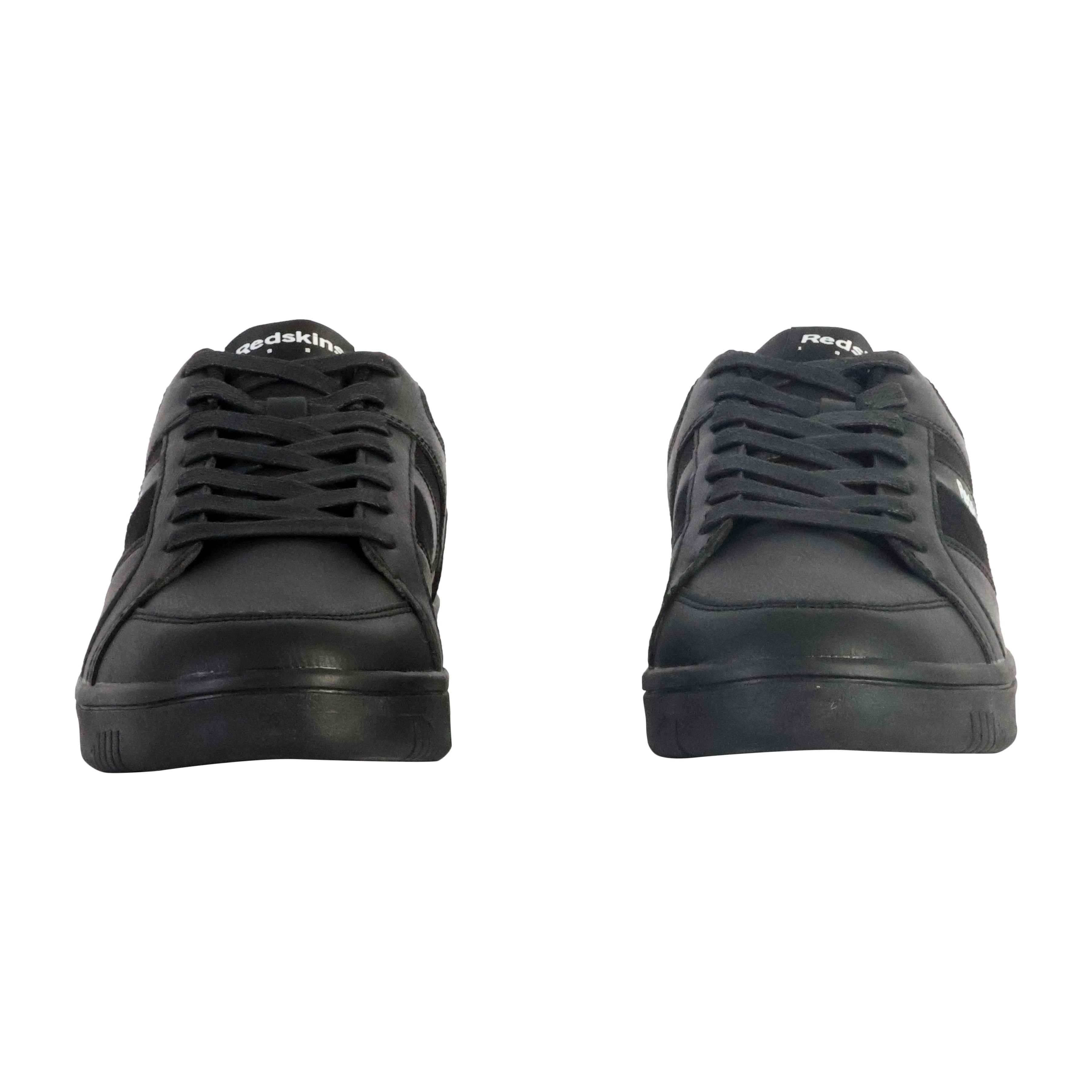 Gandhi lace-up basket REDSKINS Black