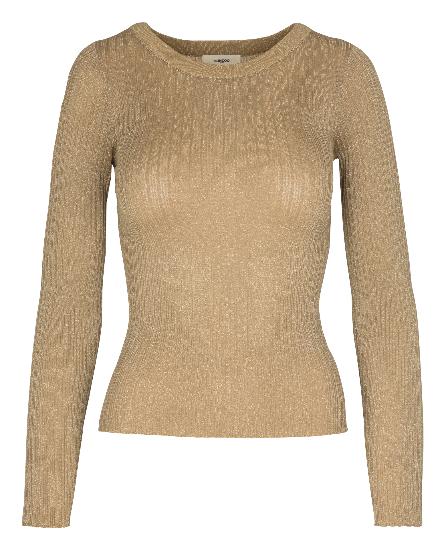 Pull col rond  SUNCOO Doré