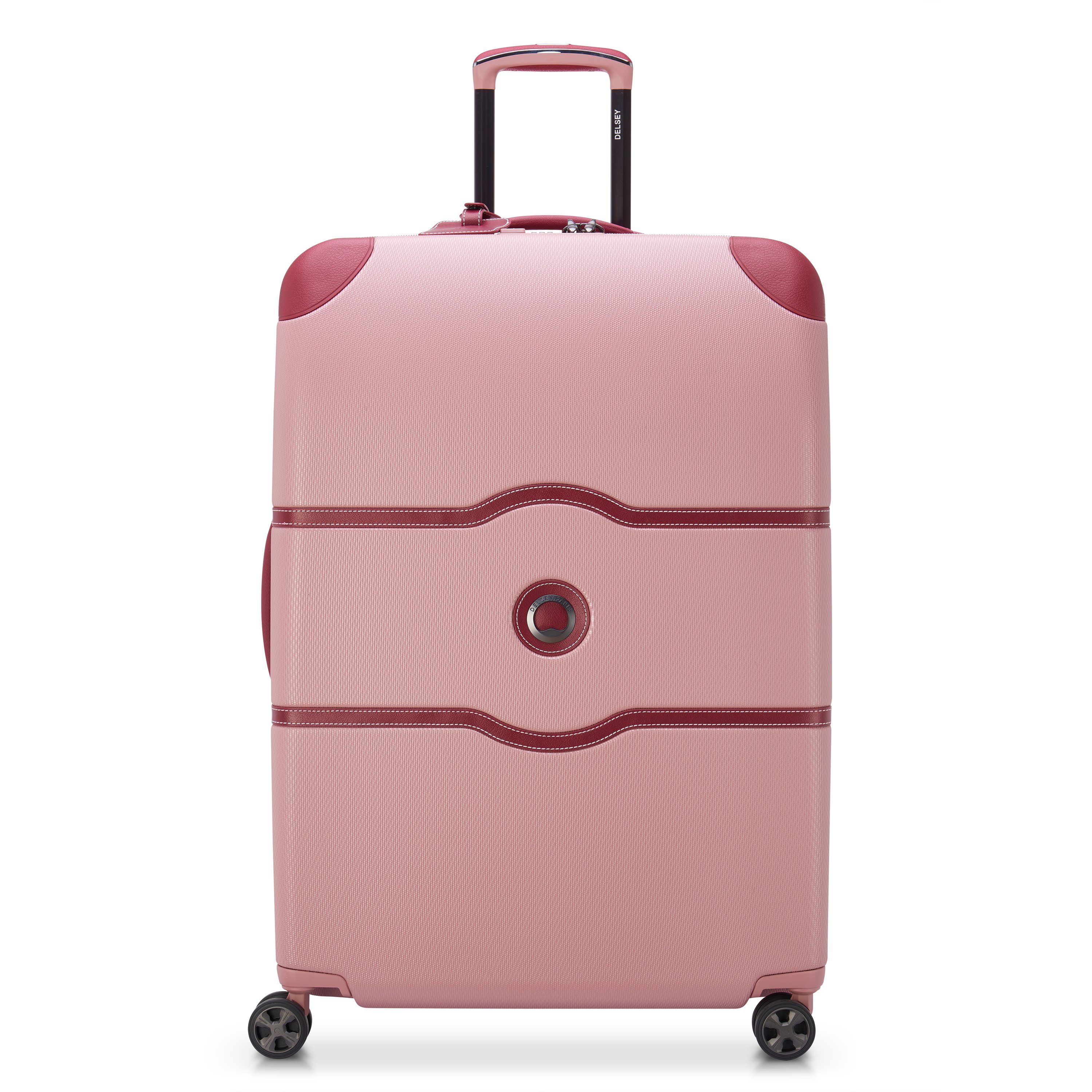 Rigid hold suitcase DELSEY PARIS Pink