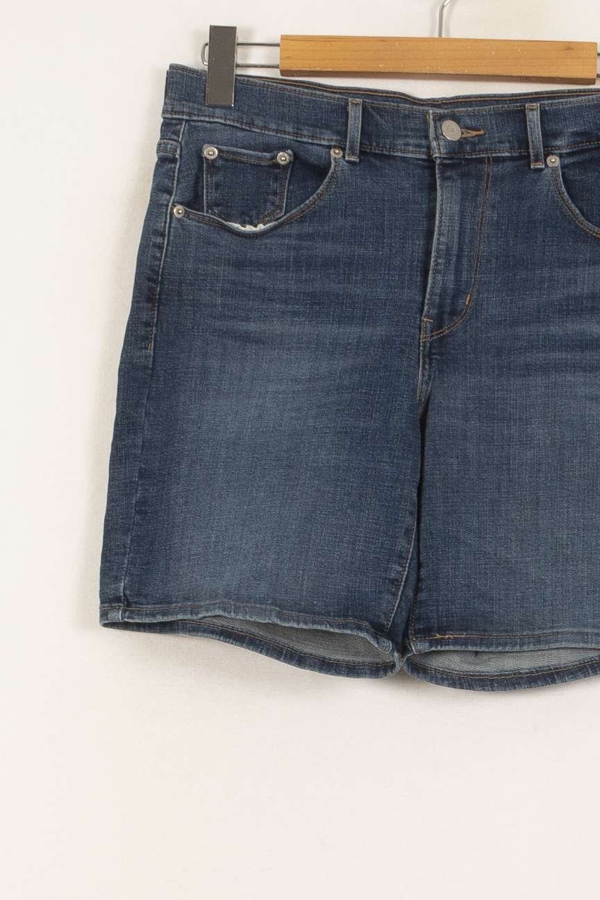 Cropped slim jeans with studs LEVI'S - Seconde main Blue