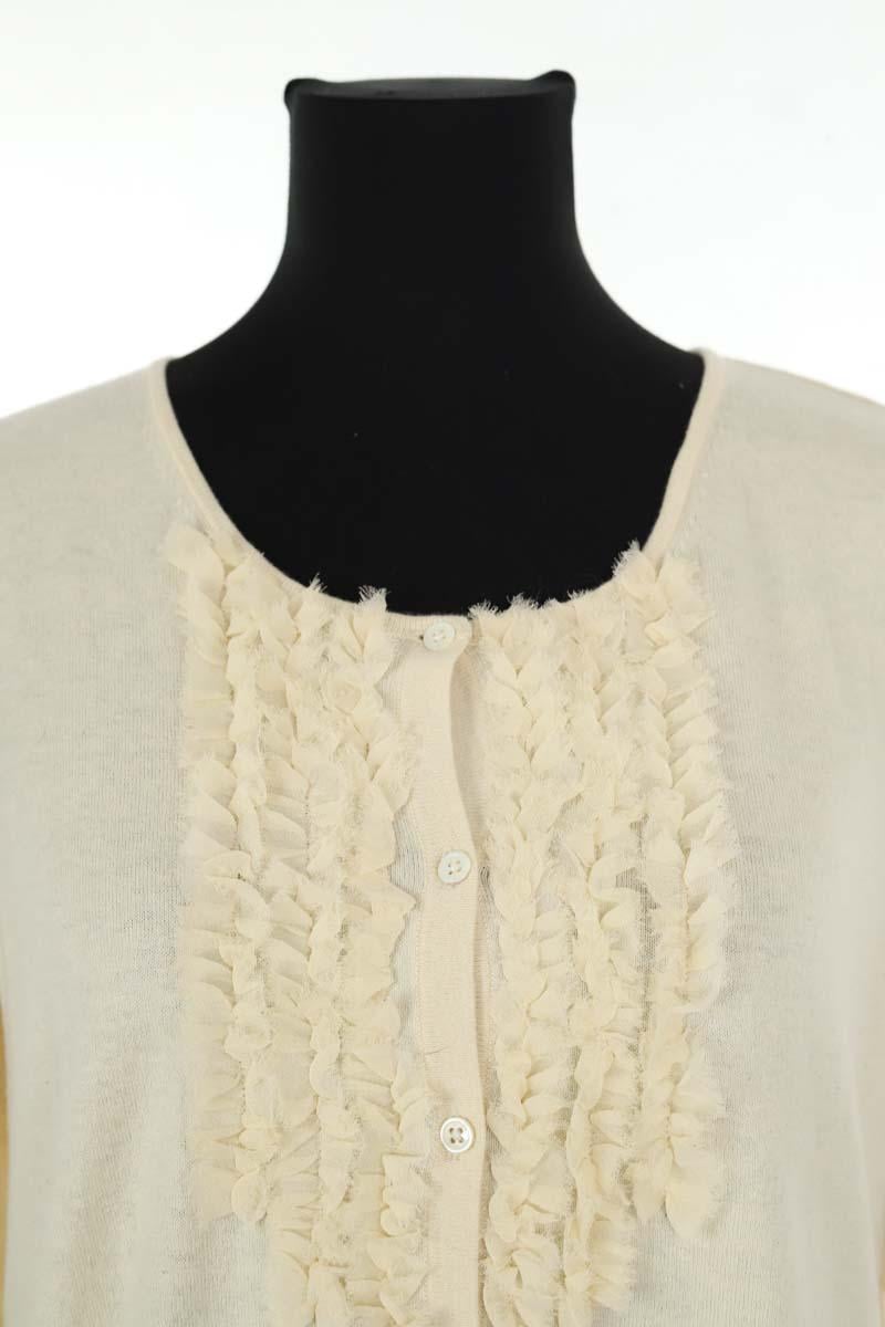 Cotton cardigan BELLEROSE - Seconde Main Beige