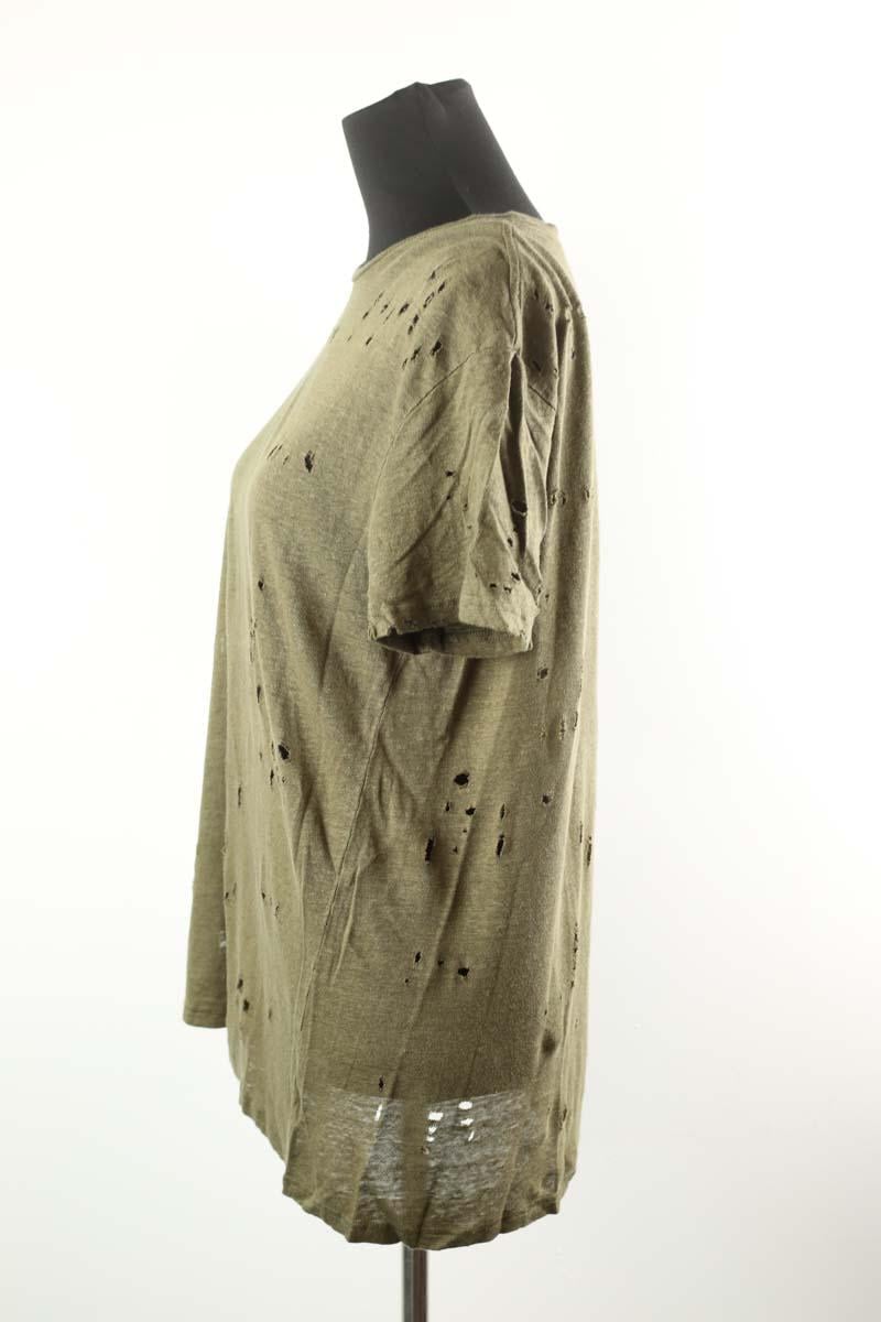 Cotton T-shirt IRO - Seconde Main Khaki