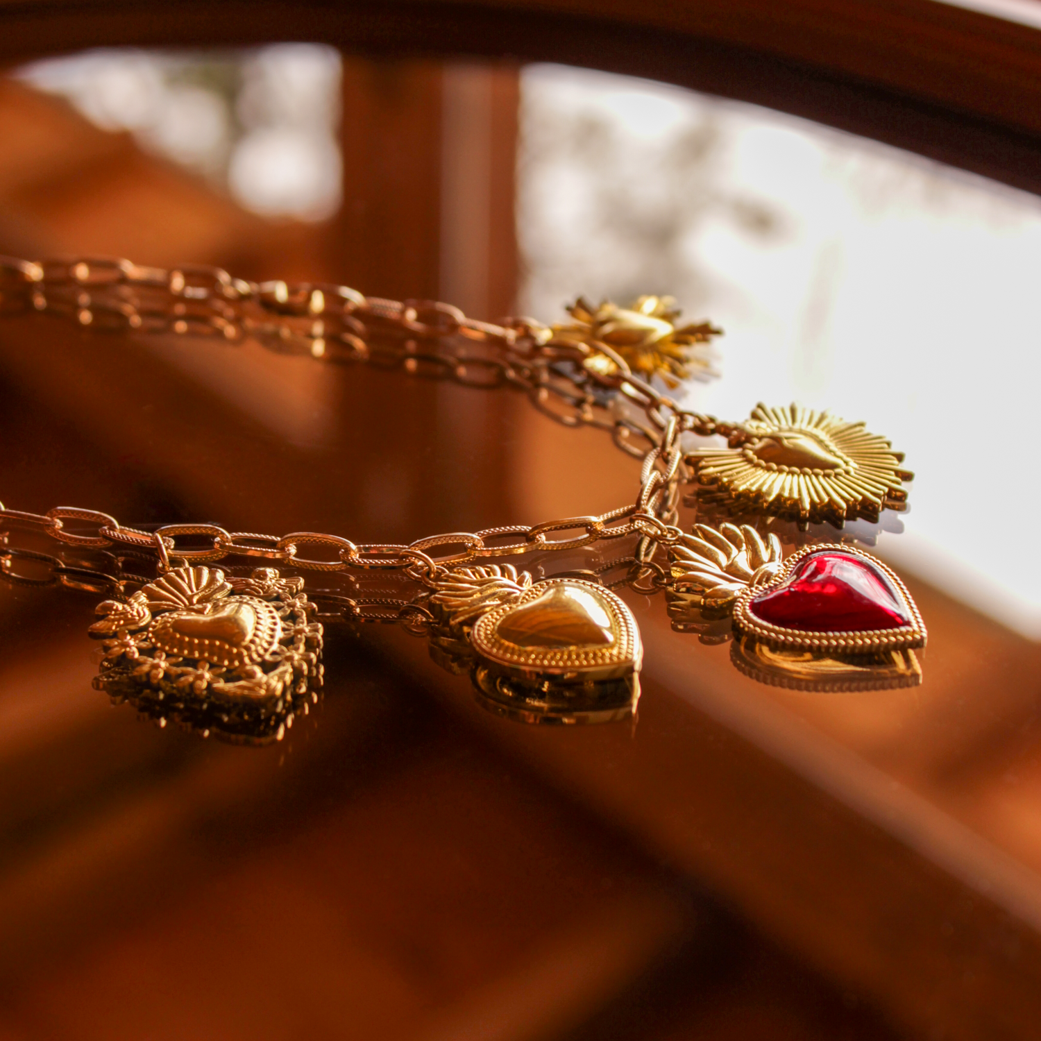 Necklace ex voto - manon L'ATELIER DES DAMES Golden