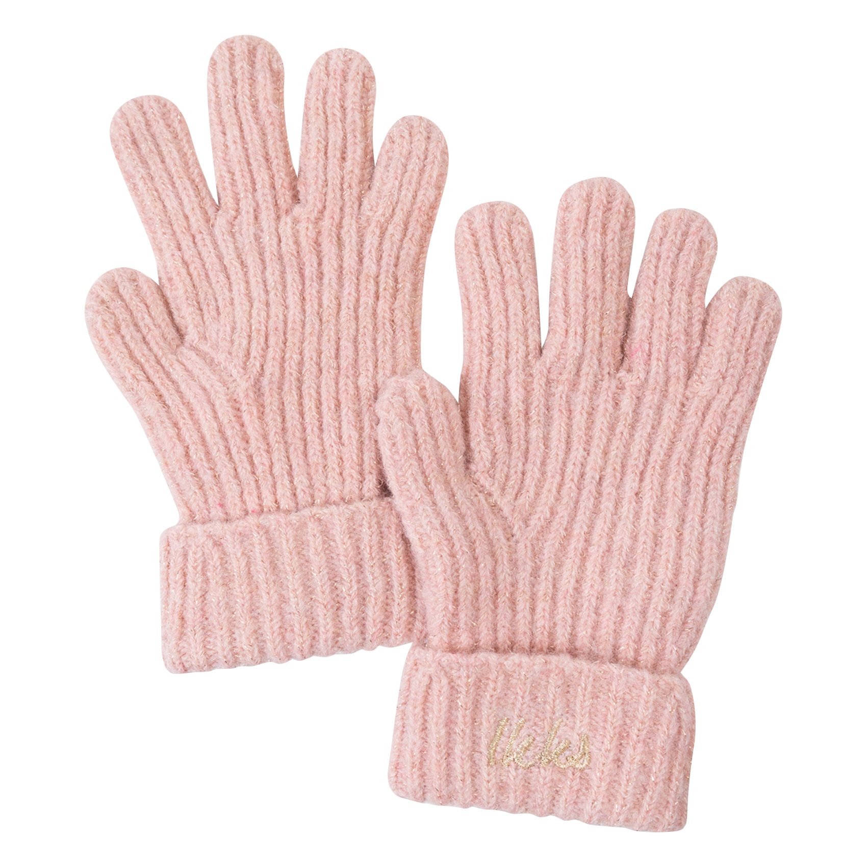 Gant en tricot IKKS JUNIOR Rose