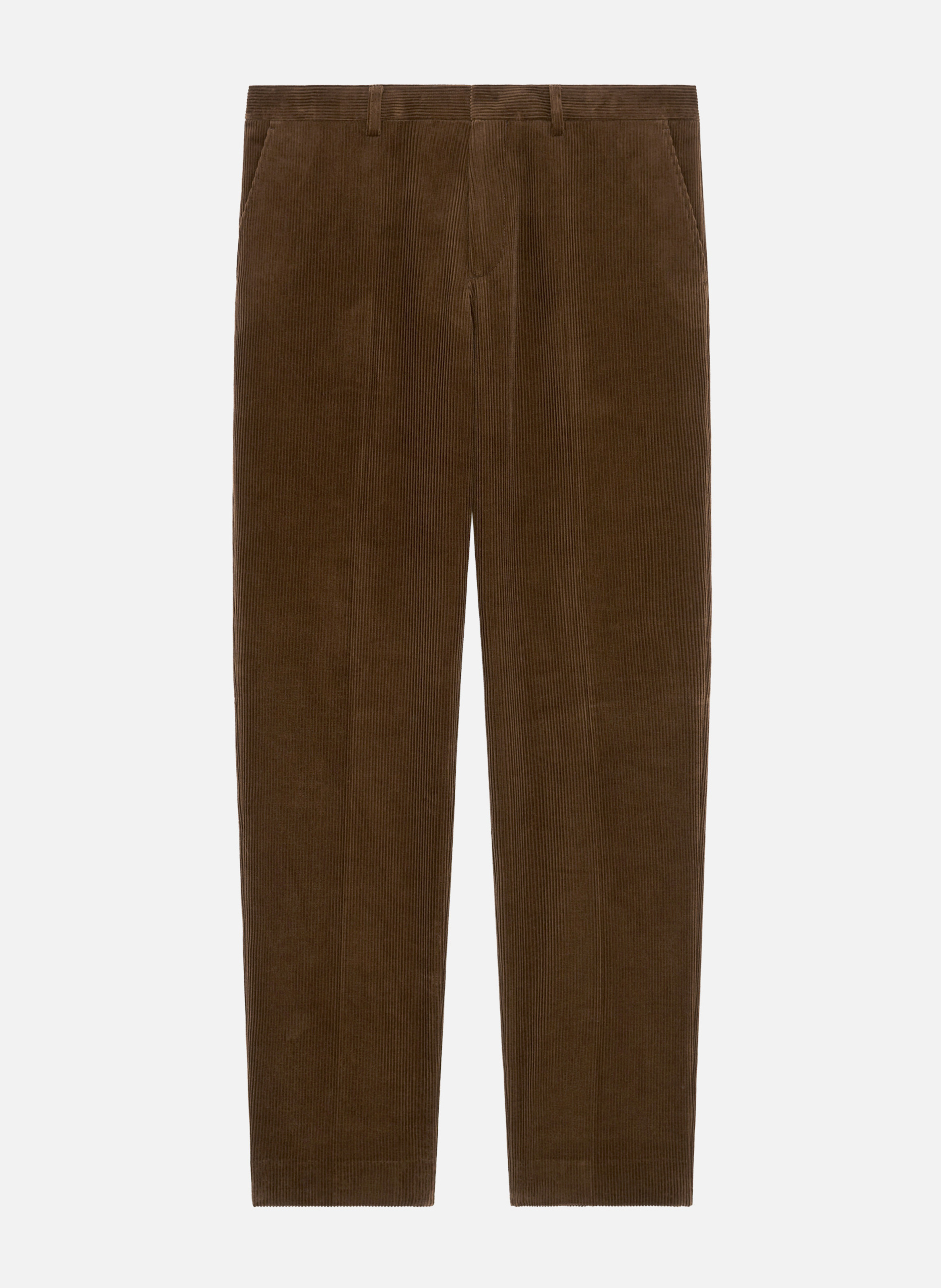 Tailored Corduroy Suit Trousers THE KOOPLES Brown