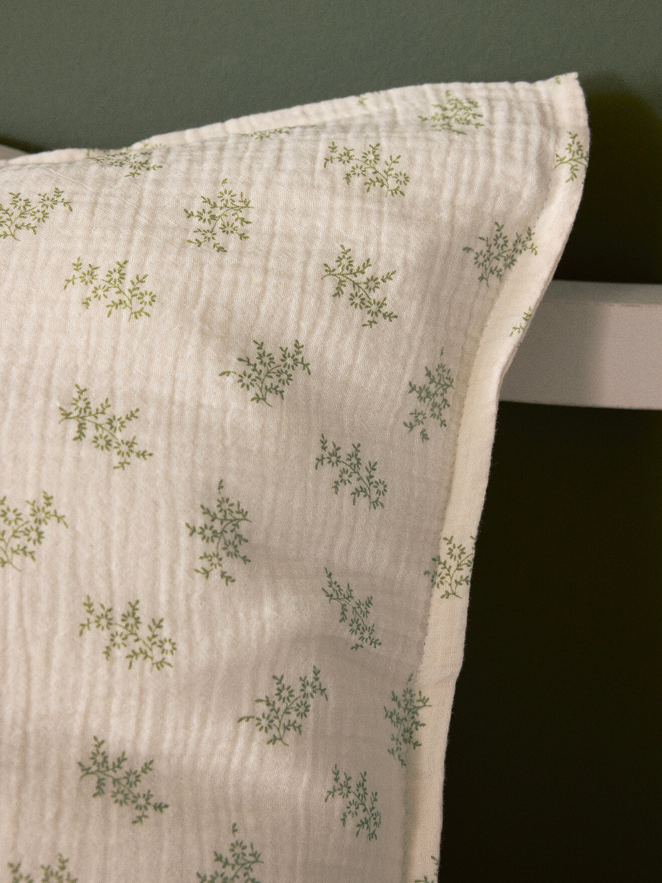 Cotton gauze pillowcase "abby" CYRILLUS Beige