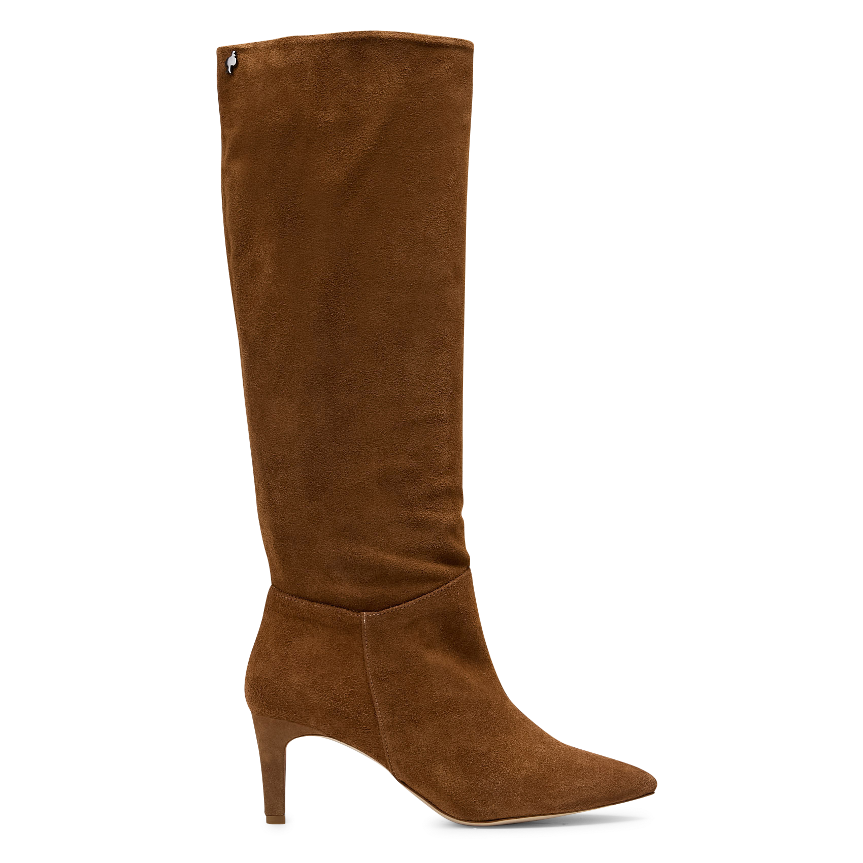 Bottes en cuir velours ONE STEP Marron