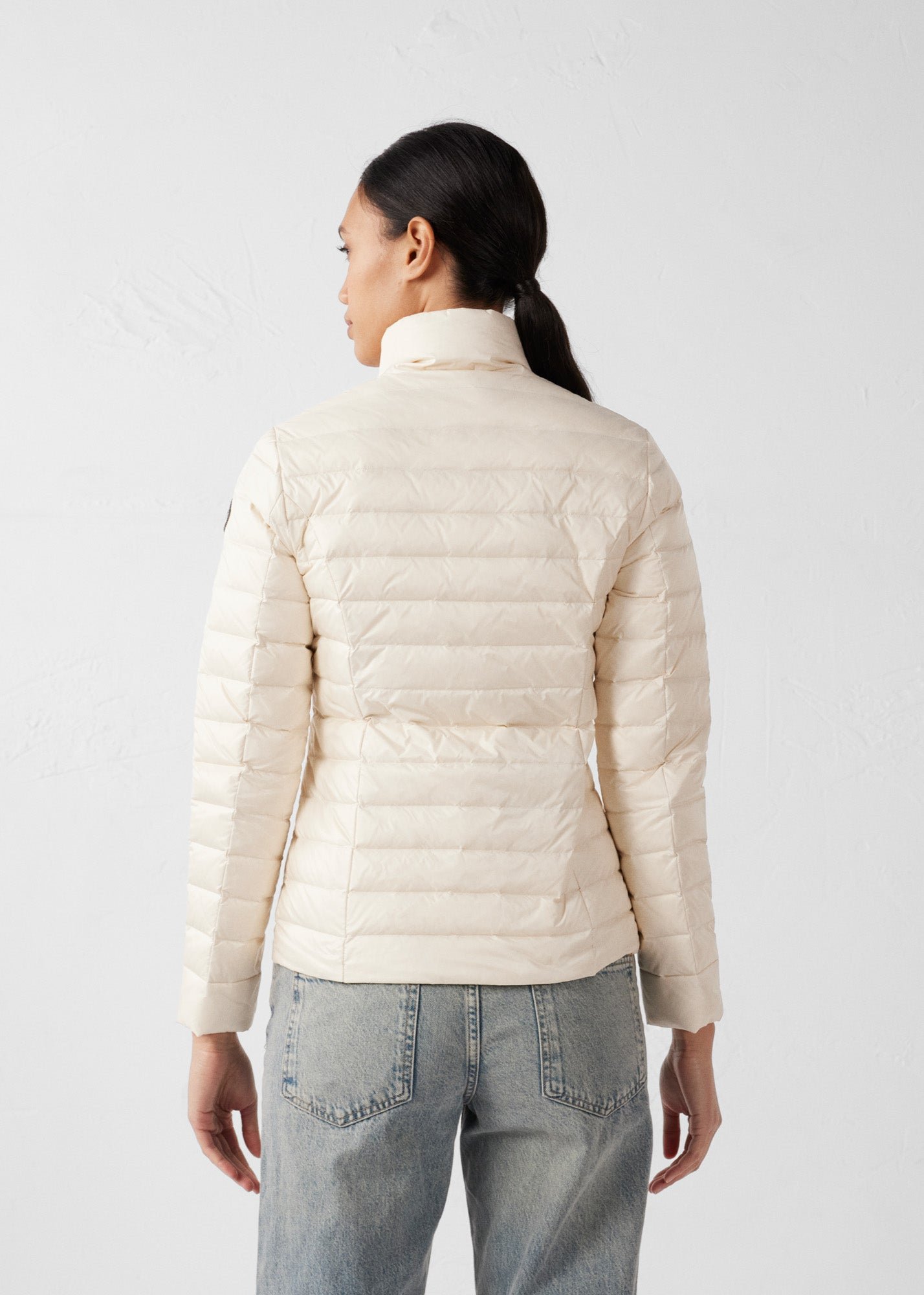 Lightweight down jacket White