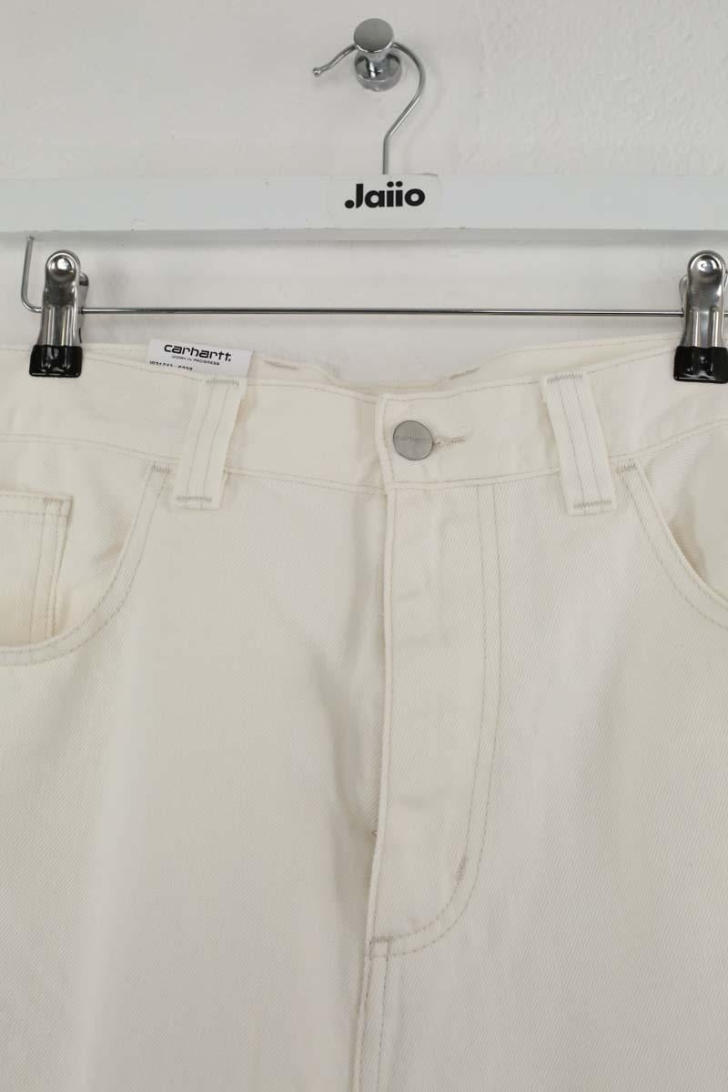 - Straight-leg jeans
- 5 pockets
- Straight cut
- Faded effect CARHARTT - SECONDE MAIN White