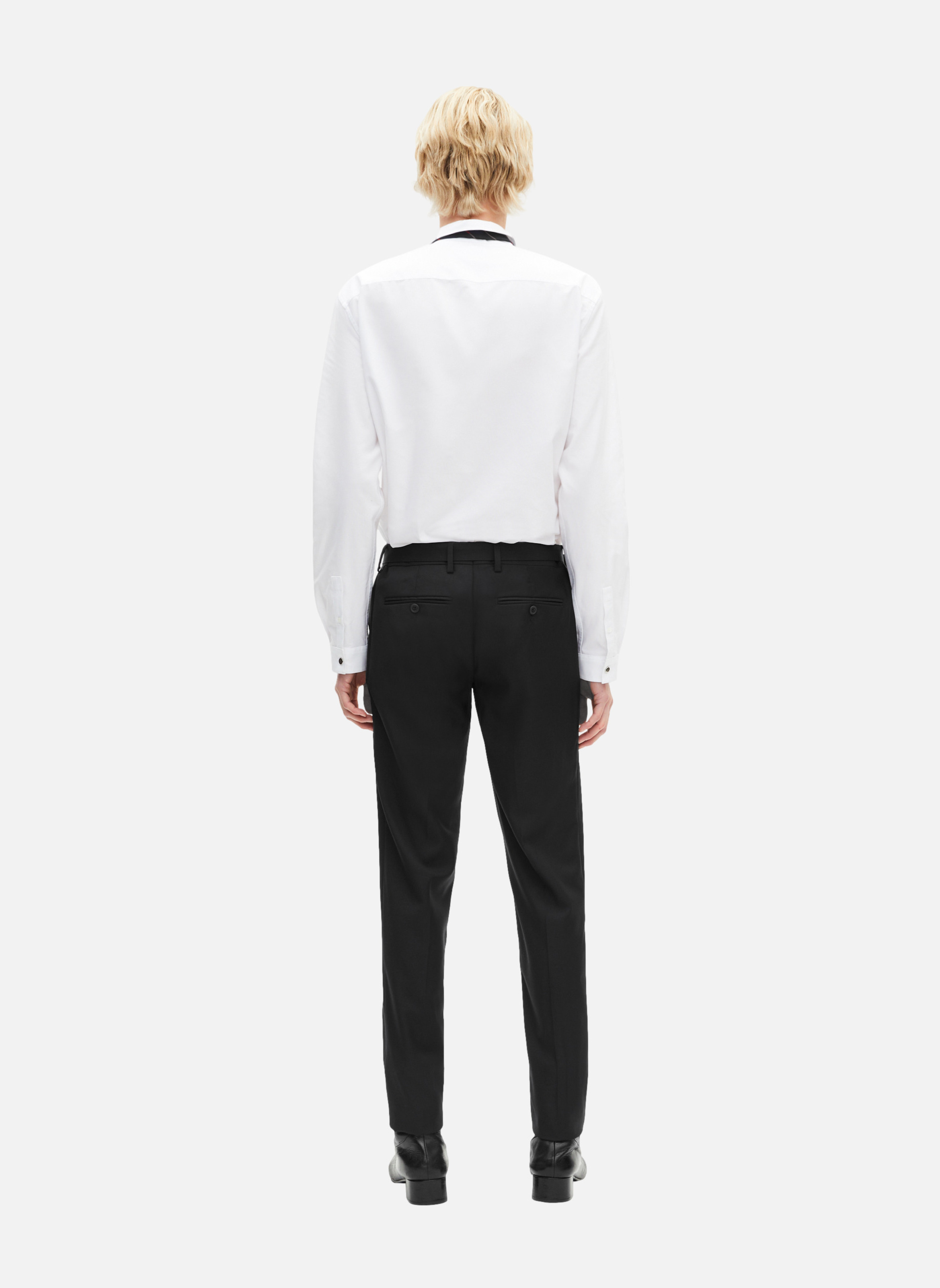 Tailored wool suit trousers THE KOOPLES Black